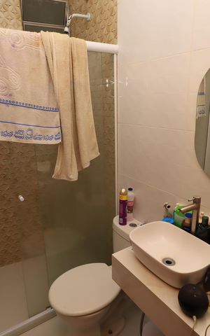 Apartamento para alugar com 30m², 1 quarto e sem vagaBanheiro social 