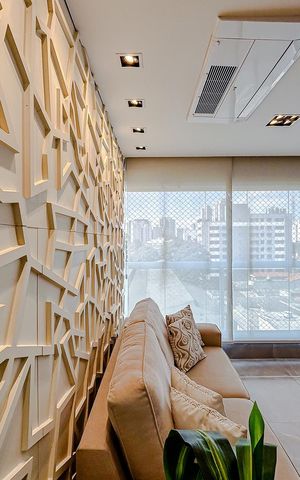 Apartamento para alugar com 127m², 3 quartos e 2 vagasVista da Suíte 1