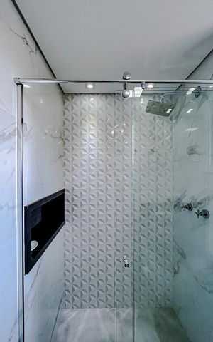 Apartamento para alugar com 127m², 3 quartos e 2 vagasBanheiro da Suíte 3