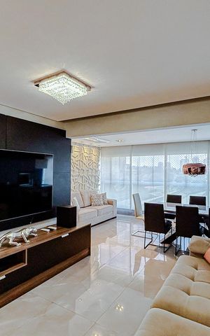 Apartamento para alugar com 127m², 3 quartos e 2 vagasSala