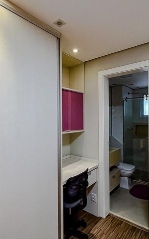 Apartamento para alugar com 127m², 3 quartos e 2 vagasQuarto 1 - Suíte