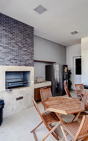 Apartamento para alugar com 127m², 3 quartos e 2 vagasÁrea comum - Churrasqueira