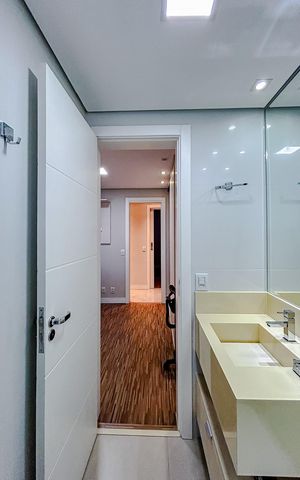 Apartamento para alugar com 127m², 3 quartos e 2 vagasBanheiro da Suíte 1