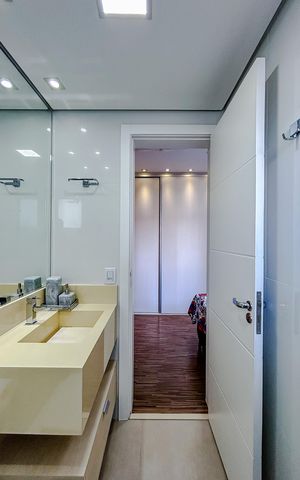Apartamento para alugar com 127m², 3 quartos e 2 vagasBanheiro da Suíte 2