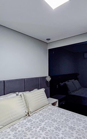 Apartamento para alugar com 127m², 3 quartos e 2 vagasQuarto 2 - Suíte
