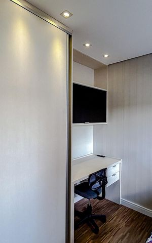 Apartamento para alugar com 127m², 3 quartos e 2 vagasQuarto 2 - Suíte