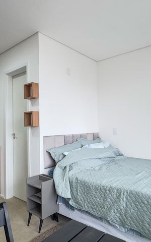 Studio para alugar com 27m², 1 quarto e sem vagaStudio