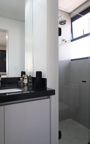 Apartamento à venda com 115m², 2 quartos e 2 vagasBanheiro da Suíte 1
