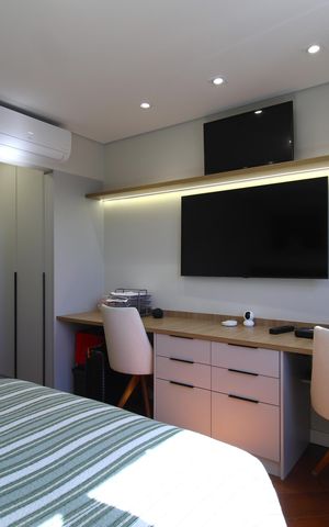 Apartamento à venda com 115m², 2 quartos e 2 vagasQuarto 2 - Suíte