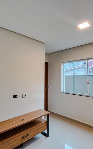 Casa de condomínio para alugar com 65m², 2 quartos e 2 vagasSala
