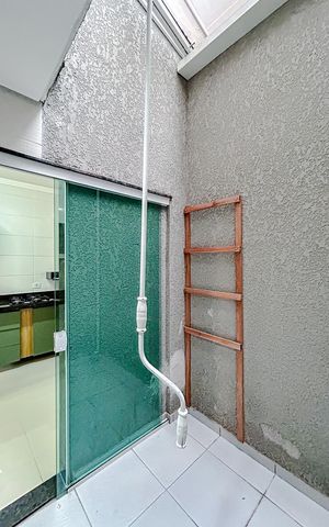 Casa de condomínio para alugar com 65m², 2 quartos e 2 vagasÁrea de Serviço