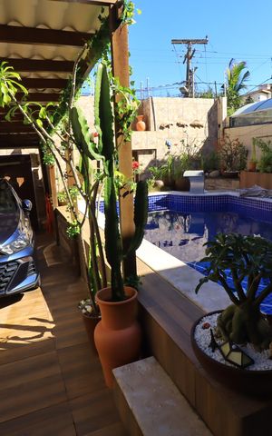 Casa para alugar com 100m², 3 quartos e 1 vagaÁrea comum - Piscina