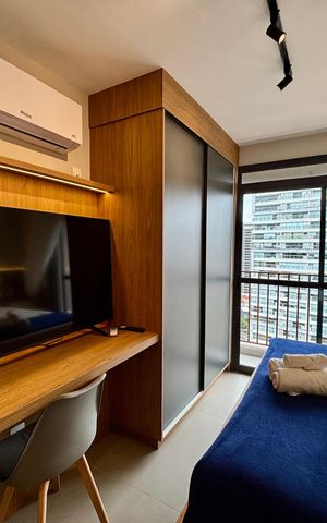Studio para alugar com 25m², 1 quarto e sem vaga Studio para alugar com 25m², 1 quarto e sem vagaStudio
