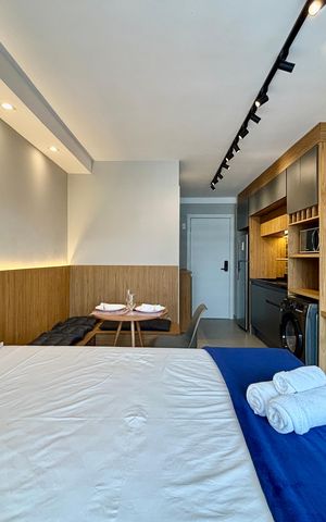 Studio para alugar com 25m², 1 quarto e sem vaga Studio para alugar com 25m², 1 quarto e sem vagaStudio