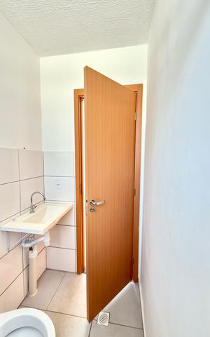 Apartamento à venda com 42m², 2 quartos e 1 vaga Apartamento à venda com 42m², 2 quartos e 1 vagaBanheiro Social