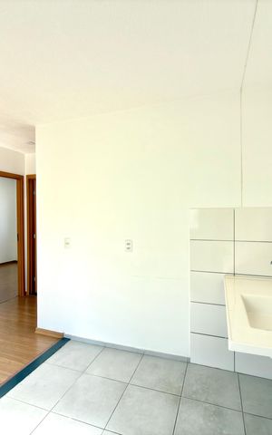 Apartamento à venda com 42m², 2 quartos e 1 vaga Apartamento à venda com 42m², 2 quartos e 1 vagaCozinha e Área de Serviço