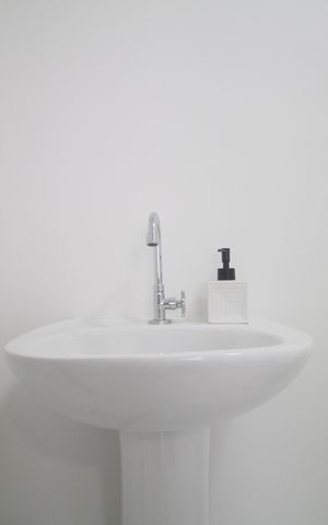 Apartamento para alugar com 28m², 1 quarto e sem vagaBanheiro da Suíte