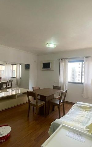 Apartamento para alugar com 42m², 1 quarto e 1 vaga Apartamento para alugar com 42m², 1 quarto e 1 vagaSala