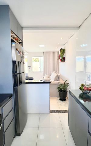 Casa à venda com 80m², 2 quartos e 1 vaga Casa à venda com 80m², 2 quartos e 1 vagaCozinha