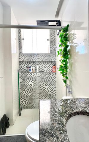 Casa à venda com 80m², 2 quartos e 1 vaga Casa à venda com 80m², 2 quartos e 1 vagaBanheiro Social