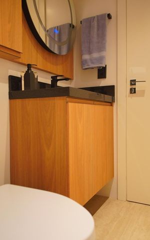 Apartamento à venda com 75m², 1 quarto e 1 vagaBanheiro da Suíte