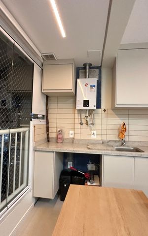 Apartamento para alugar com 46m², 2 quartos e 1 vaga Apartamento para alugar com 46m², 2 quartos e 1 vagaÁrea de Serviço