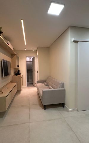 Apartamento para alugar com 46m², 2 quartos e 1 vaga Apartamento para alugar com 46m², 2 quartos e 1 vagaSala