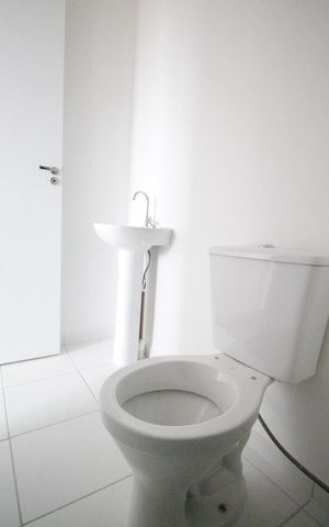 Apartamento para alugar com 27m², 1 quarto e sem vagaBanheiro da Suíte