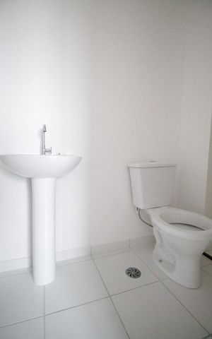 Apartamento para alugar com 27m², 1 quarto e sem vagaBanheiro da Suíte