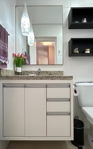 Apartamento para alugar com 84m², 2 quartos e 1 vaga Apartamento para alugar com 84m², 2 quartos e 1 vagaBanheiro suíte