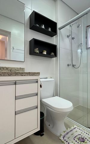 Apartamento para alugar com 84m², 2 quartos e 1 vaga Apartamento para alugar com 84m², 2 quartos e 1 vagaBanheiro suíte