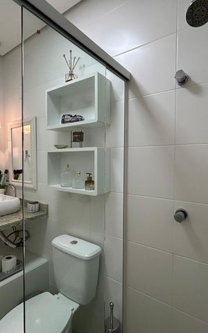 Apartamento para alugar com 84m², 2 quartos e 1 vaga Apartamento para alugar com 84m², 2 quartos e 1 vagaBanheiro