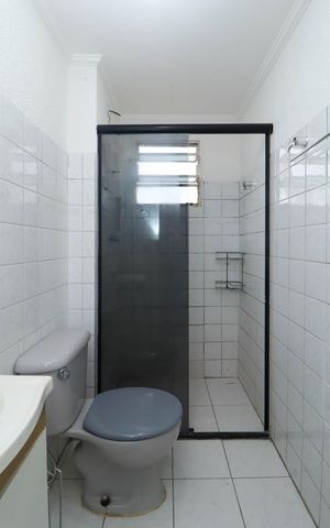 Apartamento para alugar com 47m², 2 quartos e 1 vaga Apartamento para alugar com 47m², 2 quartos e 1 vagaBanheiro