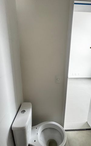 Studio para alugar com 51m², 1 quarto e 1 vaga Studio para alugar com 51m², 1 quarto e 1 vagaBanheiro
