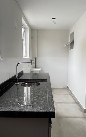 Studio para alugar com 51m², 1 quarto e 1 vaga Studio para alugar com 51m², 1 quarto e 1 vagaCozinha e Área de Serviço