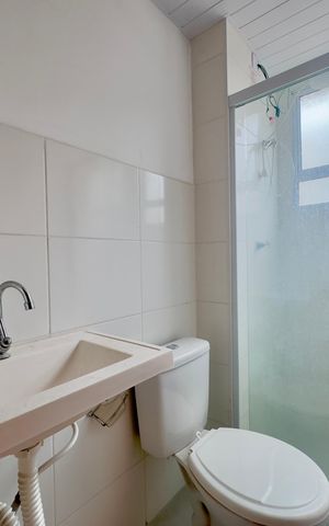 Apartamento para alugar com 43m², 2 quartos e 1 vagaBanheiro