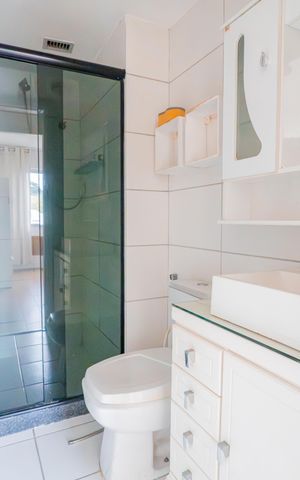 Apartamento para alugar com 62m², 2 quartos e 1 vaga Apartamento para alugar com 62m², 2 quartos e 1 vagaBanheiro