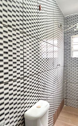 Casa para alugar com 64m², 2 quartos e sem vaga Casa para alugar com 64m², 2 quartos e sem vagaBanheiro 1