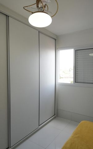 Apartamento à venda com 50m², 2 quartos e 1 vagaQuarto 2