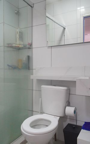 Apartamento para alugar com 60m², 2 quartos e 1 vagaBanheiro