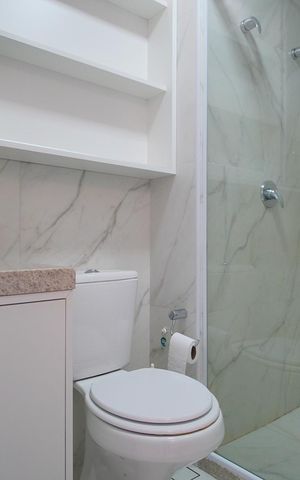 Apartamento para alugar com 44m², 1 quarto e 1 vagaBanheiro Corredor