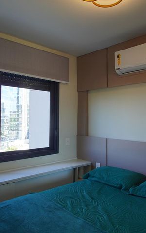 Apartamento para alugar com 44m², 1 quarto e 1 vagaQuarto