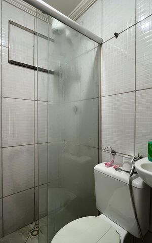 Studio para alugar com 29m², 1 quarto e sem vaga Studio para alugar com 29m², 1 quarto e sem vagaBanheiro