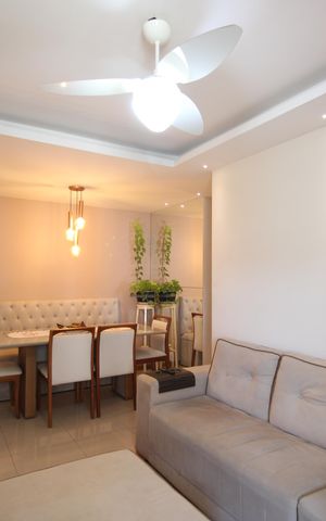 Apartamento à venda com 69m², 2 quartos e 1 vagaSala