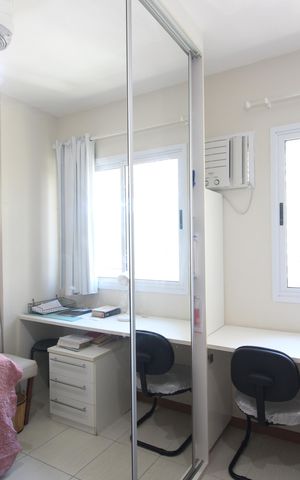 Apartamento à venda com 69m², 2 quartos e 1 vagaQuarto 