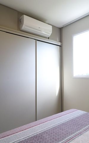 Apartamento para alugar com 70m², 2 quartos e 2 vagasQuarto 2 - Suíte
