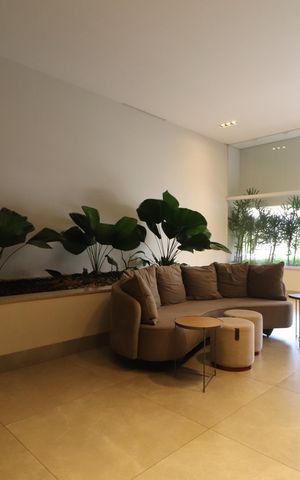 Apartamento para alugar com 70m², 2 quartos e 2 vagasHall social