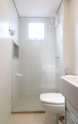 Apartamento para alugar com 70m², 2 quartos e 2 vagasBanheiro do Quarto 2