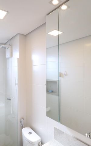 Apartamento para alugar com 70m², 2 quartos e 2 vagasBanheiro do Quarto 2