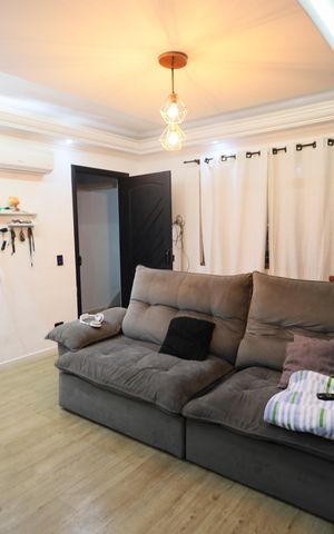 Casa para alugar com 125m², 3 quartos e 2 vagasSala